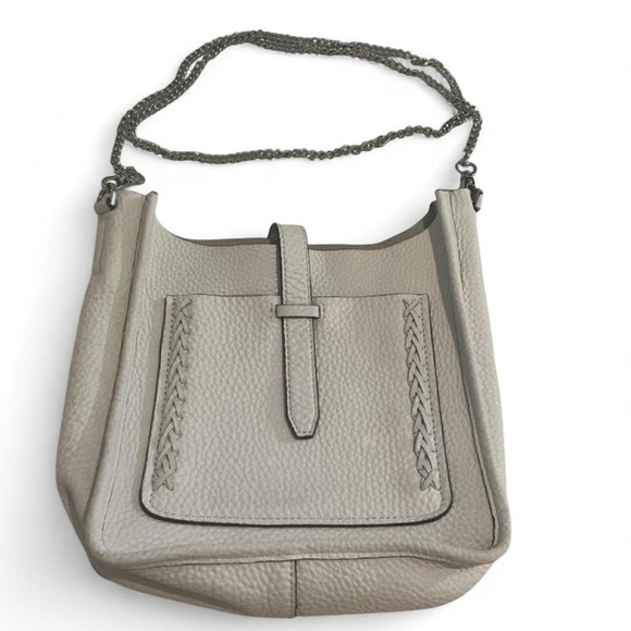Rebecca Minkoff Handbags - Rebecca Minkoff Crossbody Bag Womens Small White‎ Braided Leather Chain